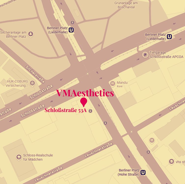 VMAesthetics Standort – Schloßstraße 53A, 70176 Stuttgart